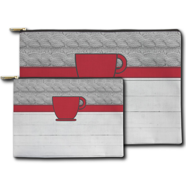 Custom Design - Zippered Pouches - Size Comparison