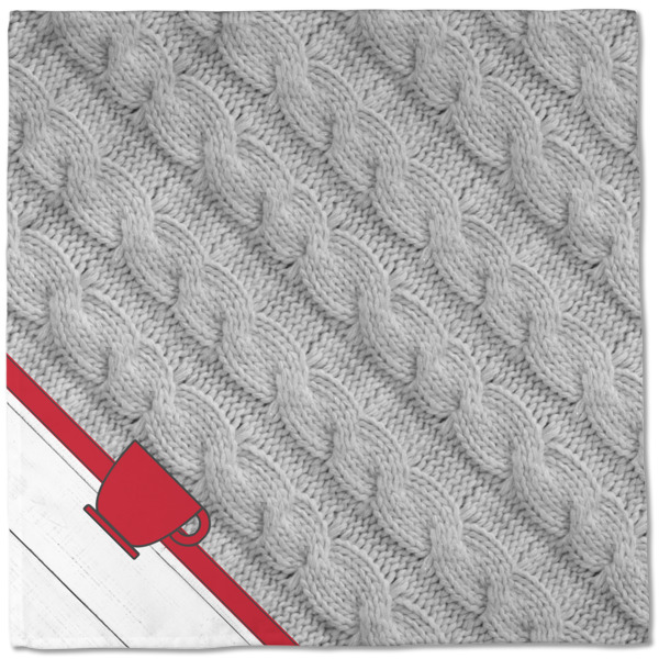 Custom Design - Cloth Napkins - Personalized Dinner (Full Open)