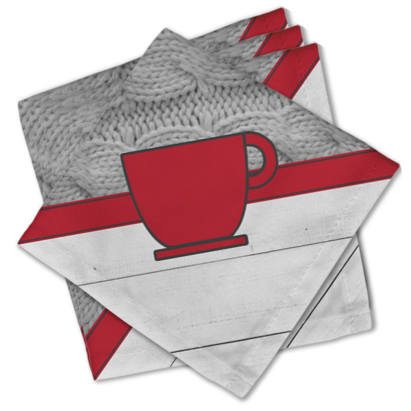 Custom Design - Cloth Napkins - Personalized Lunch (PARENT MAIN Set of 4)