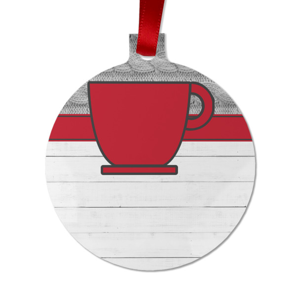 Custom Design - Metal Ball Ornament - Front