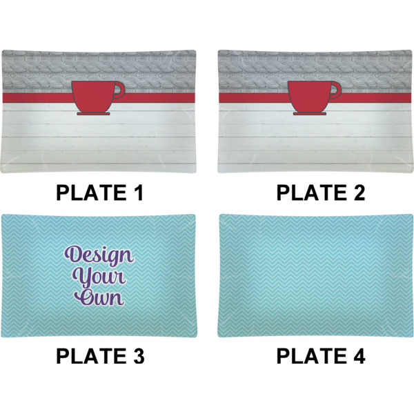Custom Design - Set of Rectangular Dinner Plates (Approval)