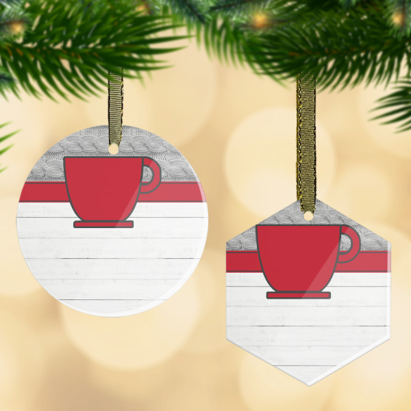 Custom Design Your Own Flat Glass Ornament