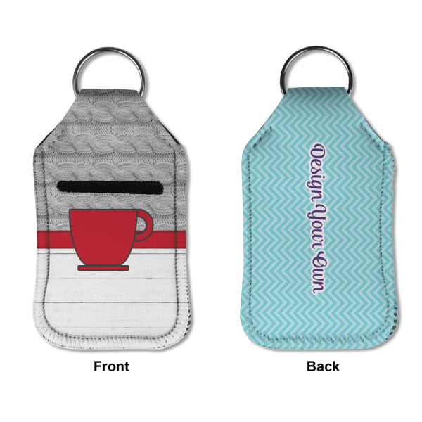 Custom Design - Sanitizer Holder Keychain - Small APPROVAL (Flat)