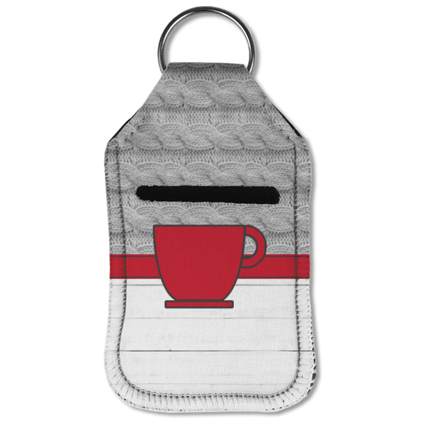 Custom Design - Sanitizer Holder Keychain - Small (Front Flat)