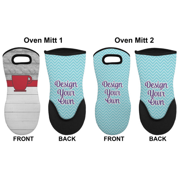 Custom Design - Neoprene Oven Mitt - Set of 2 - Approval