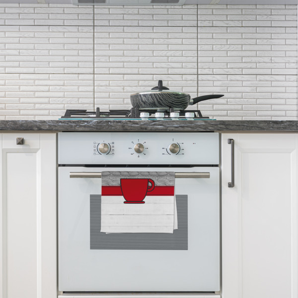 Custom Design - Kitchen Towel - Poly Cotton - Lifestyle