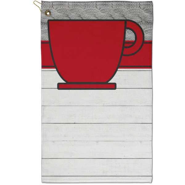 Custom Design Your Own Golf Towel - Poly-Cotton Blend - Small