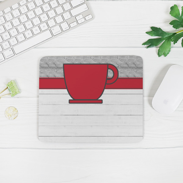 Custom Design - Rectangular Mouse Pad - LIFESTYLE 2