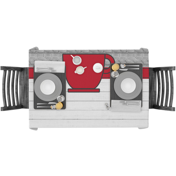 Custom Design - Rectangular Tablecloths - LIFESTYLE