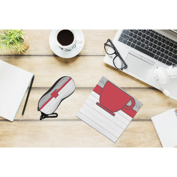 Custom Design - Eyeglass Case and Cloth Set - LIFESTYLE