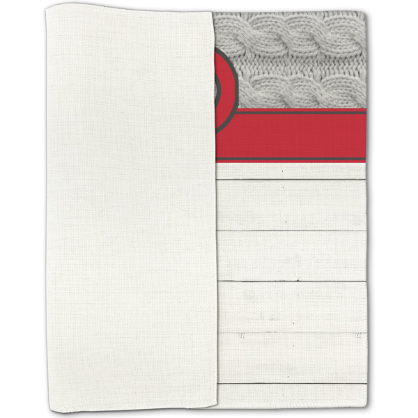 Custom Design - Linen Placemat - Folded Half
