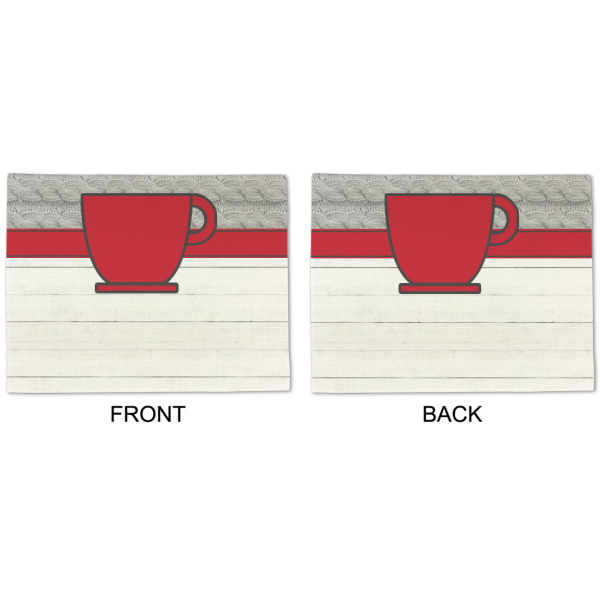 Custom Design - Linen Placemat - APPROVAL (double sided)