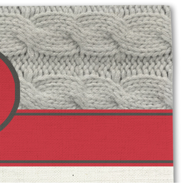 Custom Design - Linen Placemat - Detail