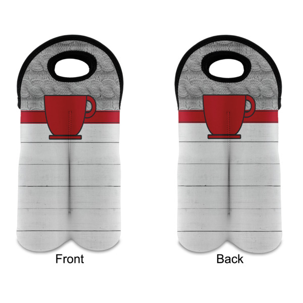 Custom Design - Double Wine Tote - Front & Back