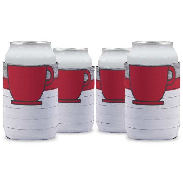 Custom Design Your Own Can Cooler - 12 oz - Set of 4