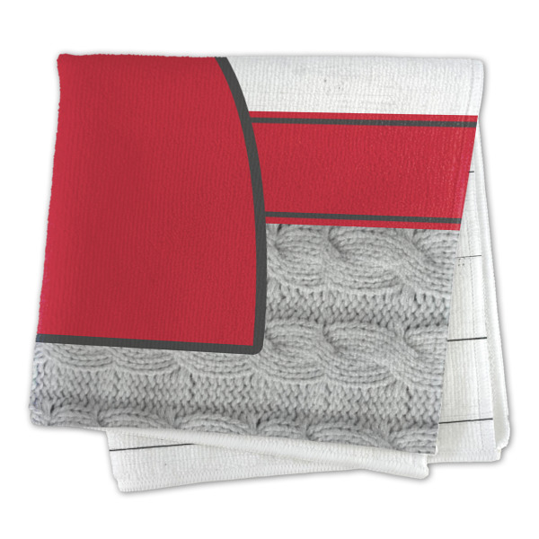Custom Design - Microfiber Dish Rag - FOLDED (square)