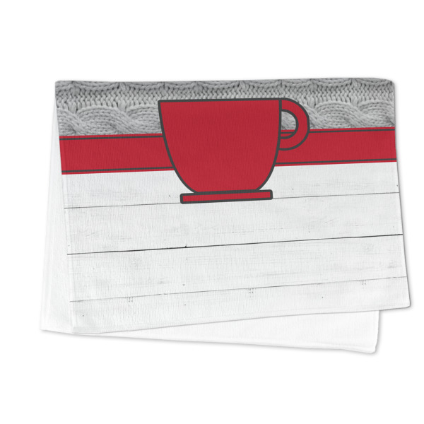 Custom Design - Microfiber Dish Towel - FOLDED HALF
