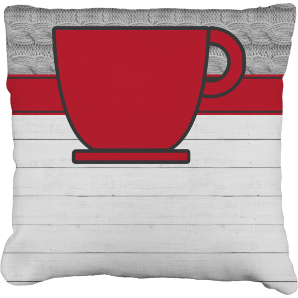 Custom Design Your Own Faux-Linen Throw Pillow 18"