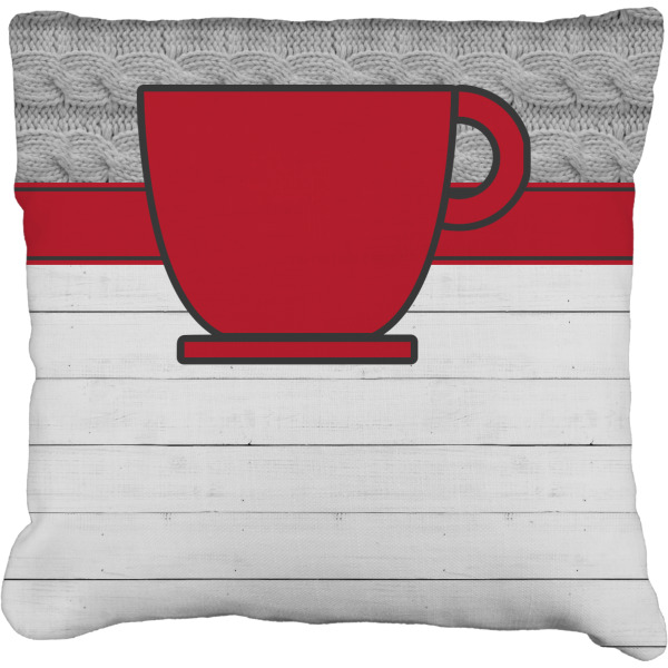 Custom Design Your Own Faux-Linen Throw Pillow 20"