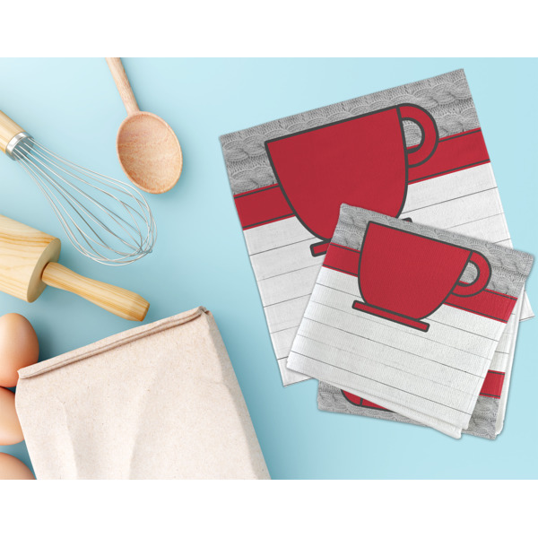 Custom Design - Microfiber Dish Rag - LIFESTYLE