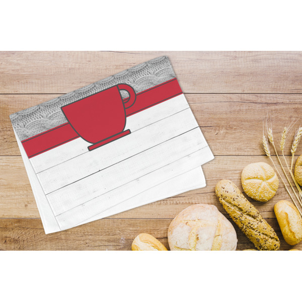 Custom Design - Microfiber Kitchen Towel - LIFESTYLE