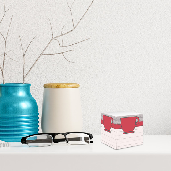 Custom Design - Sticky Note Cube - LIFESTYLE