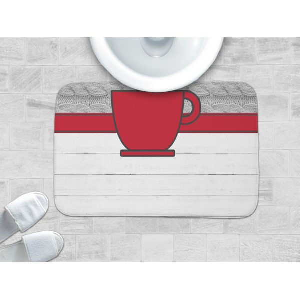 Custom Design - Memory Foam Bath Mat - LIFESTYLE 34x21