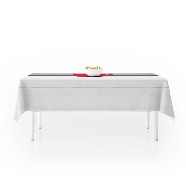 Custom Design - Tablecloths (58"x102") - LIFESTYLE (side view)