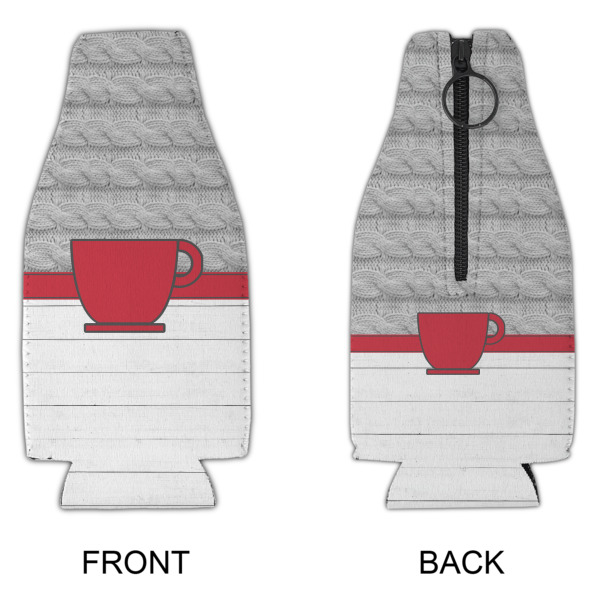 Custom Design - Zipper Bottle Cooler - APPROVAL