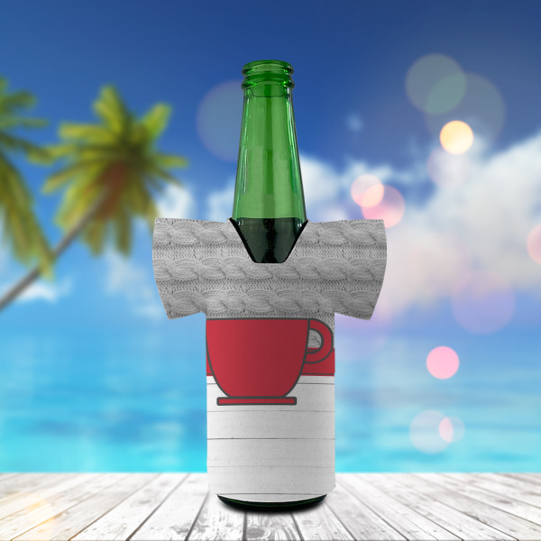 Custom Design - Jersey Bottle Cooler - LIFESTYLE