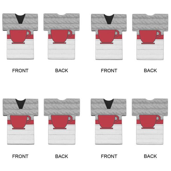 Custom Design - Jersey Bottle Cooler - Set of 4 - APPROVAL