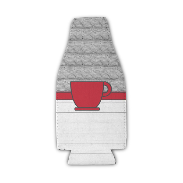 Custom Design - Zipper Bottle Cooler - Set of 4 - Front