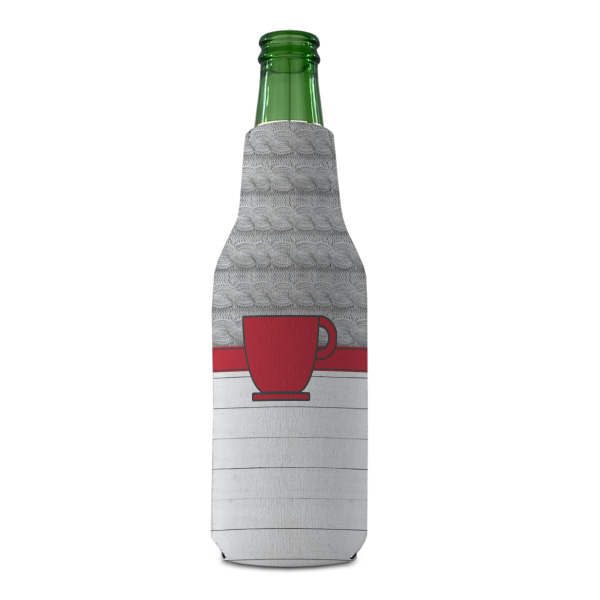 Custom Design - Zipper Bottle Cooler - FRONT (bottle)