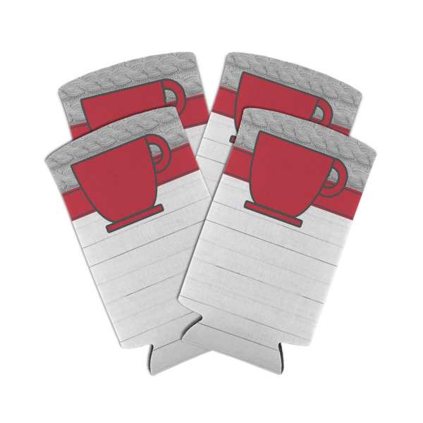 Custom Design - Can Cooler - Tall 12oz - Set of 4 - Main