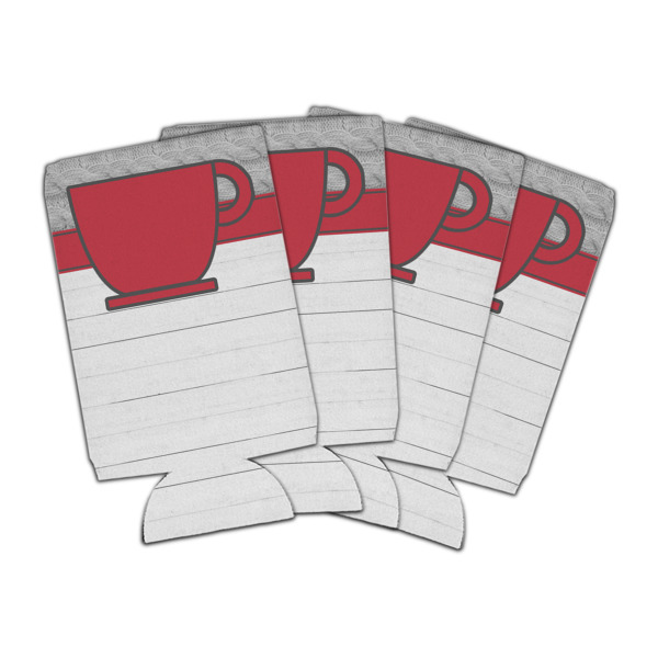 Custom Design Your Own Can Cooler - 16 oz - Set of 4