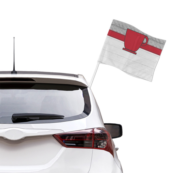 Custom Design - Car Flag - Large - LIFESTYLE