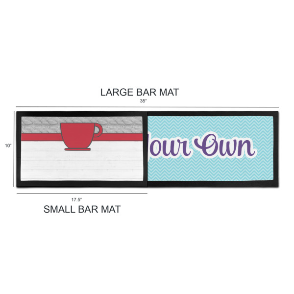 Custom Design - Bar Mats - Sizing Chart