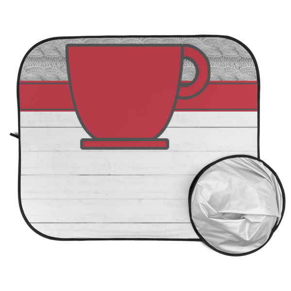 Custom Design - Car Sun Shades - FOLDED & UNFOLDED