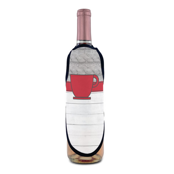 Custom Design - Wine Bottle Apron - IN CONTEXT