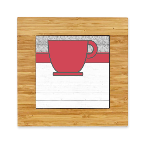Custom Design Your Own Bamboo Trivet with Ceramic Tile Insert
