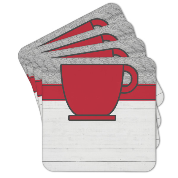 Custom Design Your Own Cork Coaster - Set of 4