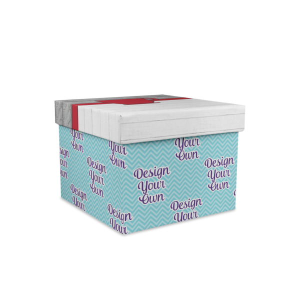 Custom Design - Gift Boxes with Lid - Canvas Wrapped - Small - Front/Main