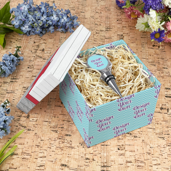 Custom Design - Gift Boxes with Lid - Canvas Wrapped - Medium - In Context