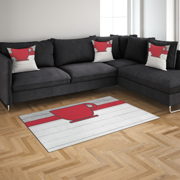 Custom Design - 4'x6' Indoor Area Rugs - IN CONTEXT