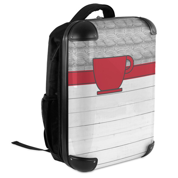 Custom Design - 18" Hard Shell Backpacks - ANGLED VIEW