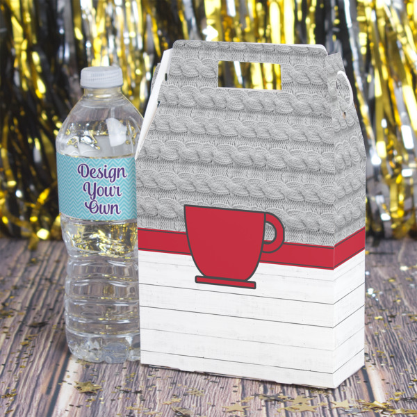 Custom Design - Gable Favor Box - In Context