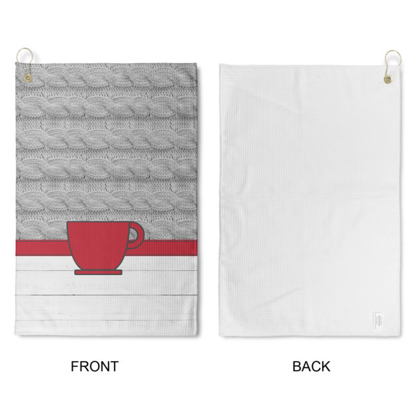 Custom Design - Waffle Weave Golf Towel - Approval