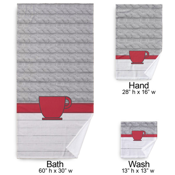 Custom Design - Bath Towel Sets - 3-piece - Approval