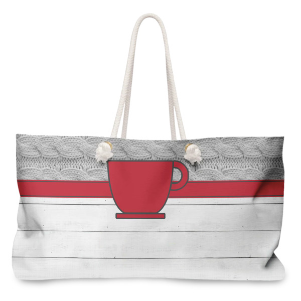 Custom Design Your Own Large Tote Bag with Rope Handles
