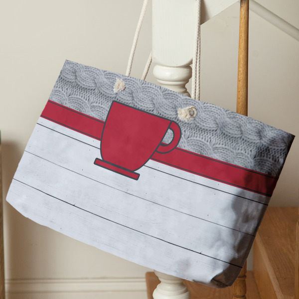 Custom Design - Large Rope Tote - Life Style